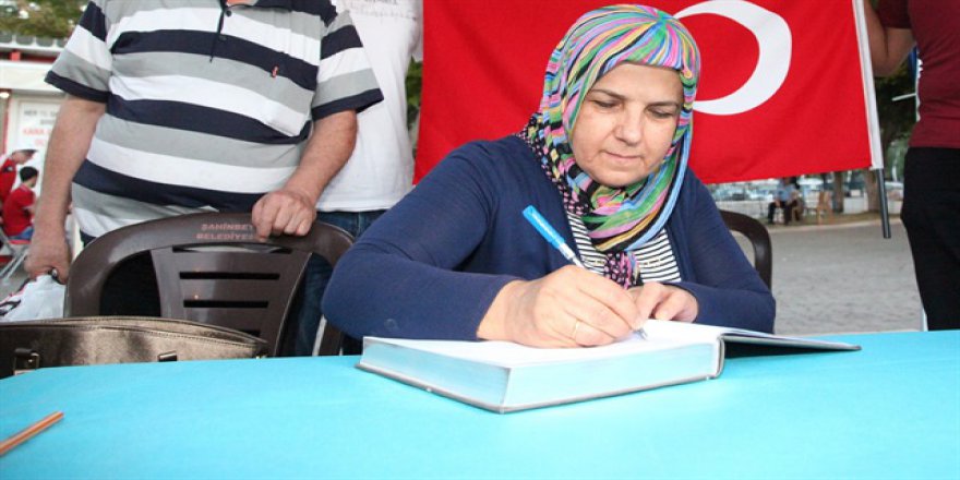 Cumhurbaşkanı Erdoğan'a destek notu