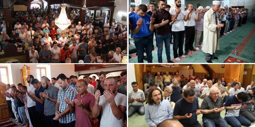 Müslümanlar Türkiye için tek yürek oldu