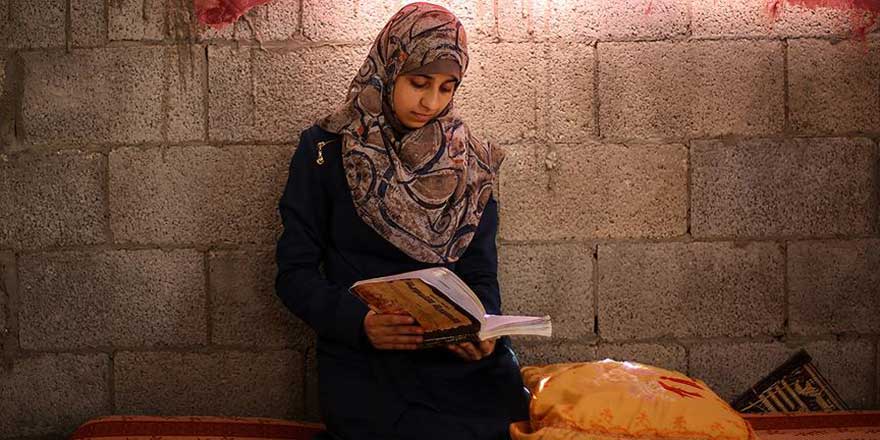 İsrail saldırıları Gazzeli genç kızın hayallerini yıkamadı