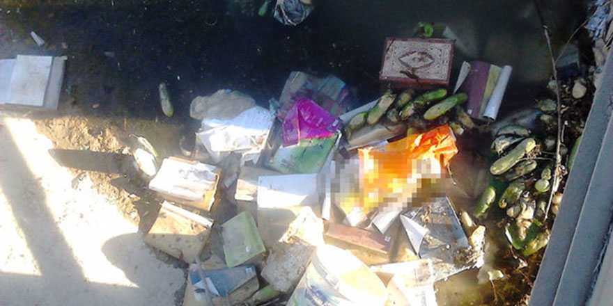 FETÖ'cü darbeciler, Kur'an'ı bile sulama kanallarına atmış!