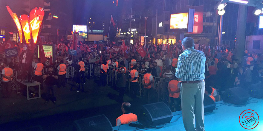 Ben de Bediüzzaman gibi diyorum “Zalimler için yaşaşın cehennem”