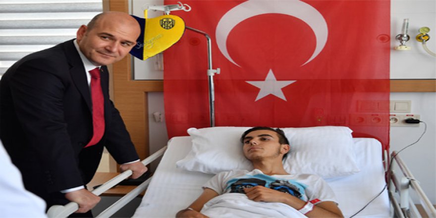 Soylu'dan demokrasi kahramanlarına ziyaret