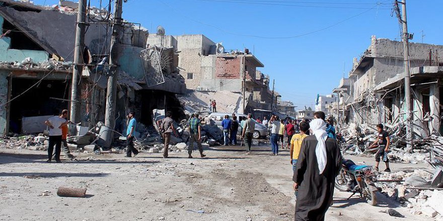 Suriye'de yerleşim yerine hava saldırısı: 22 ölü, 50 yaralı