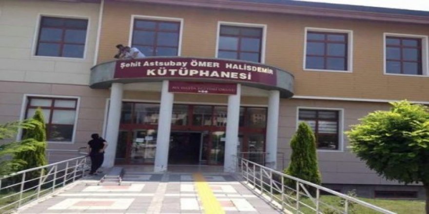 Kütüphaneye ’Şehit Astsubay Ömer Halisdemir’in adı verildi