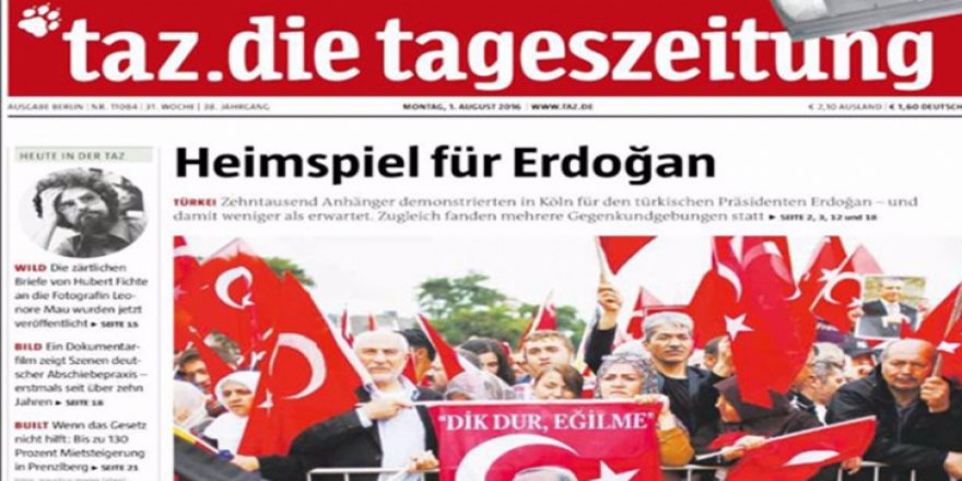 Almanların sansürü Alman basınında da eleştirildi!