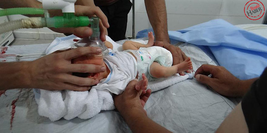 Esed güçleri bebekleri 'klor gazı'yla vurdu