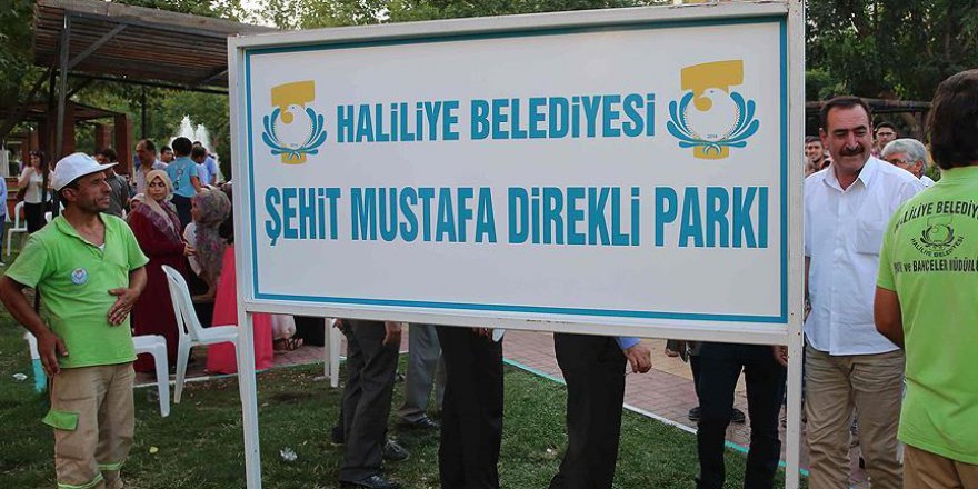 Şehitlerin ismi parklarda yaşayacak