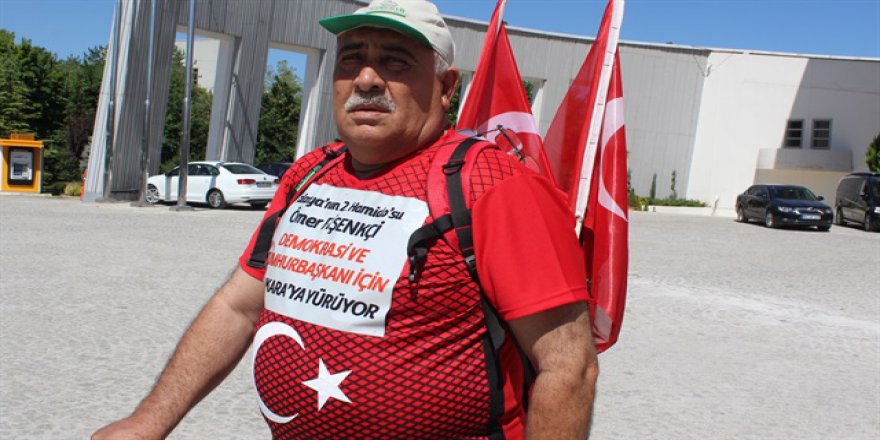 Malatya'dan Ankara’ya yürüyor