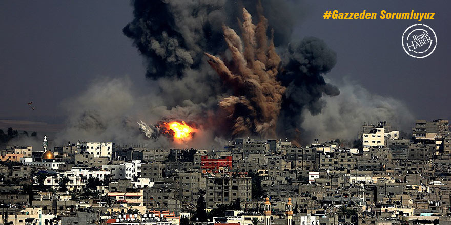 Gazze için sosyal medya kampanyası: #Gazzeden sorumluyuz