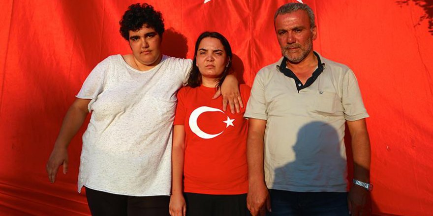 'Şehit düşmek için evden çıktım, oğluma nasip oldu'