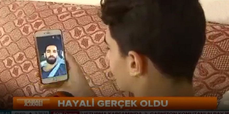 Arda Turan, cuntacıların vurduğu Abdüssamet için video çekti