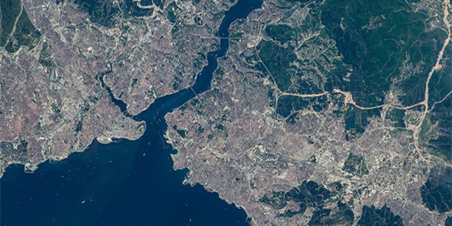 NASA İstanbul'un uzaydan çekilen fotoğraflarını yayınladı