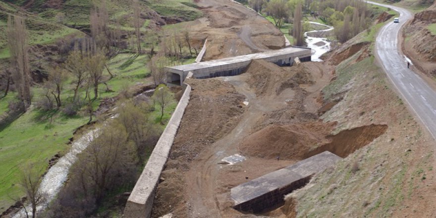 Şehitler Barajı yükseliyor