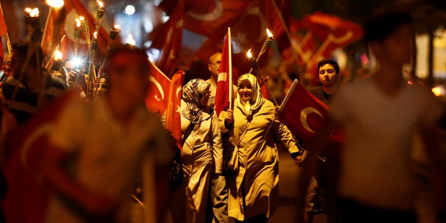 Ankara ''15 Temmuz Şehitler Yürüyüşü''