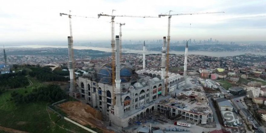 Çamlıca Camisi yıl sonuna yetişecek