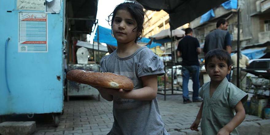 'Halep'te acil un ve yaşam malzemesine ihtiyaç var'