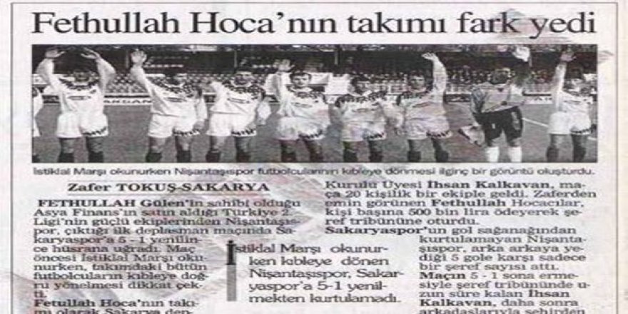 FETÖ spora el atıp şike bile yapmış