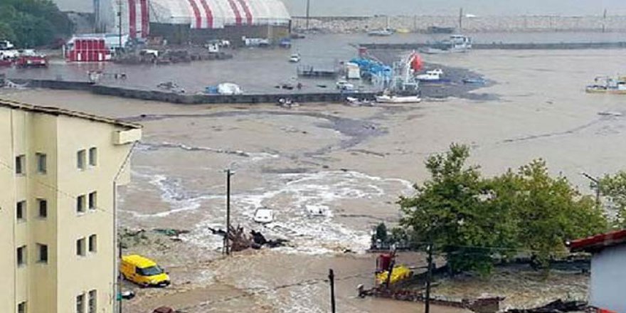 Bartın Sel ile boğuşuyor