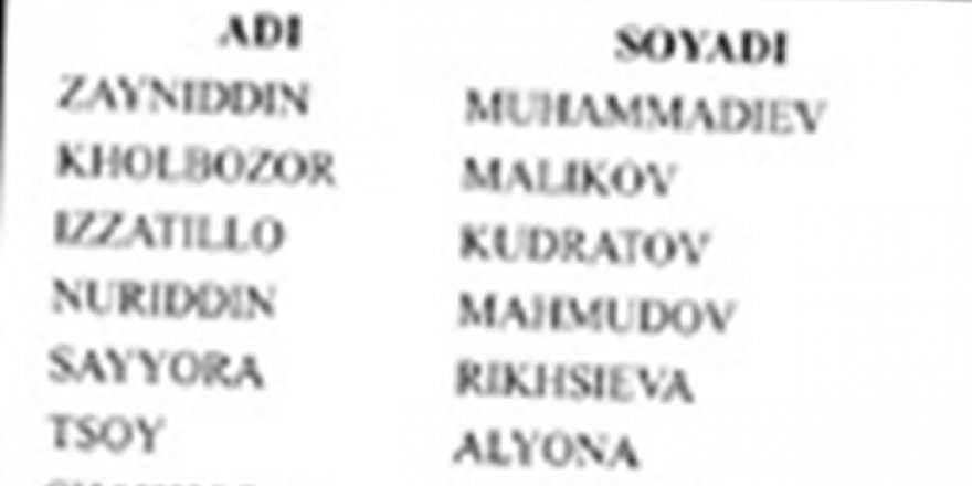 O liste darbe girşiminden 3 gün önce hazırlanmış!