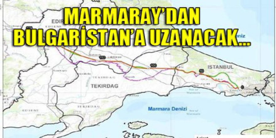 Türkiye Avrupa’ya ‘Hızlı Tren' ile bağlanacak