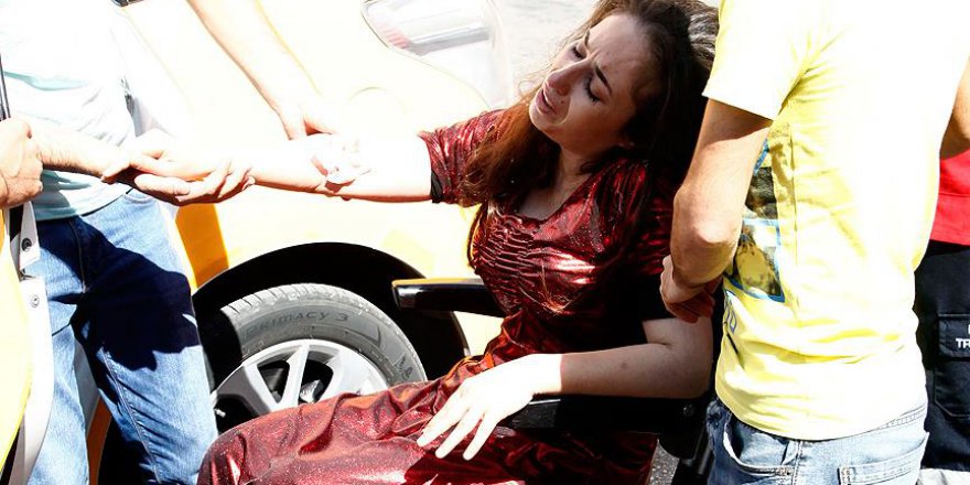 Gaziantep'teki saldırıda yaralanan gelin taburcu edildi