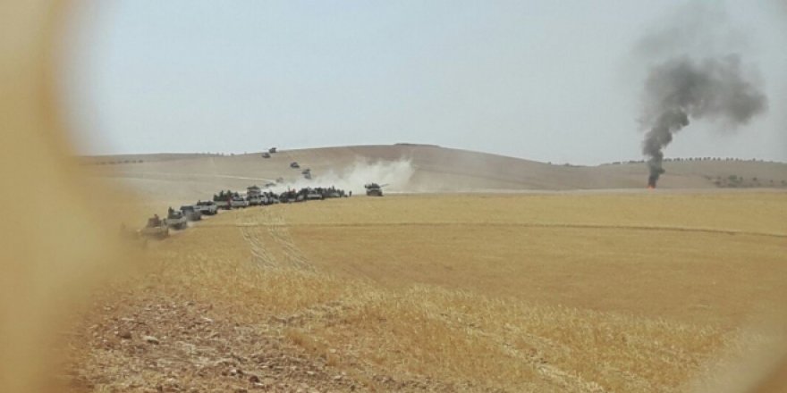 IŞİD’den kaçan Suriyeliler Azez’e gidiyor