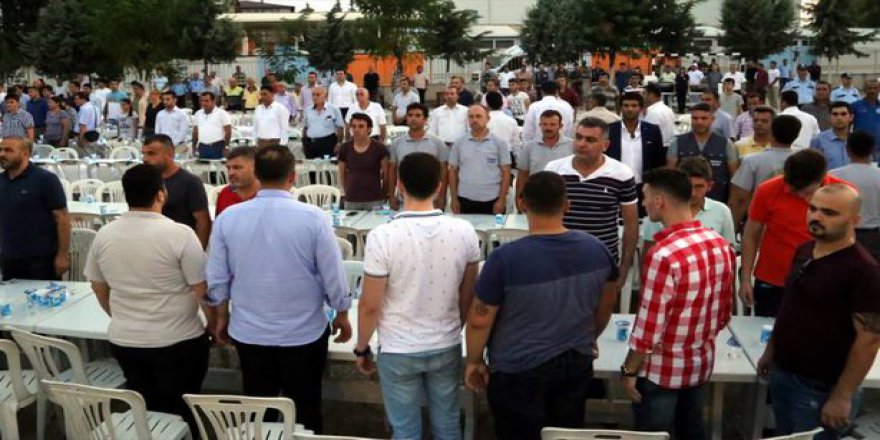 Hatay'da şehitler için mevlit okundu