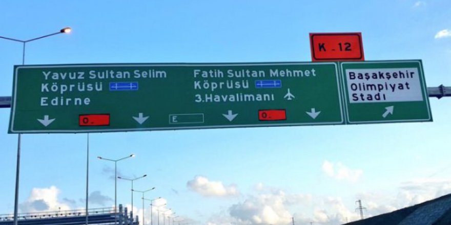 Yeni projeler tabelalara girdi