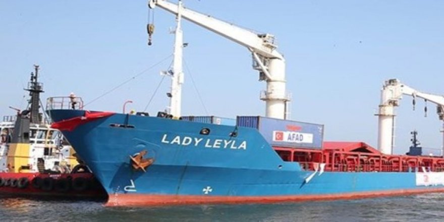 Gazze’ye yardım götürecek 2’inci gemi bugün Mersin’den yola çıkacak