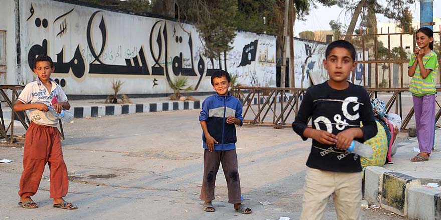 Cerablus'ta DEAŞ'in izleri siliniyor