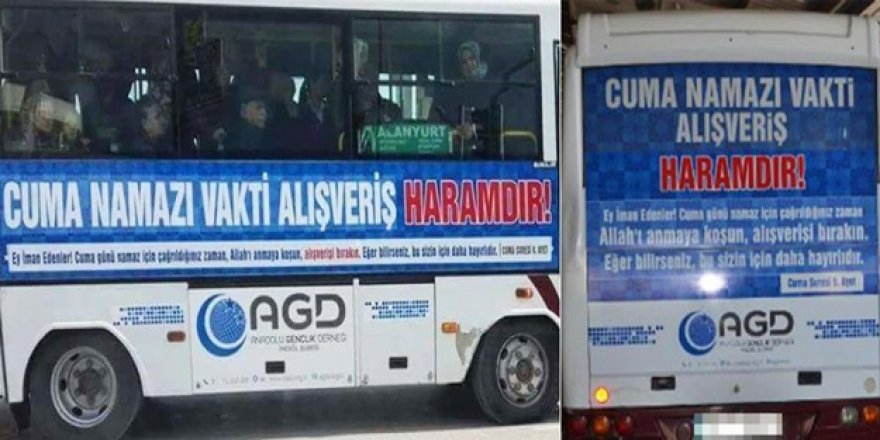 AGD'den "Cuma vakti alışveriş haramdır" uyarısı!