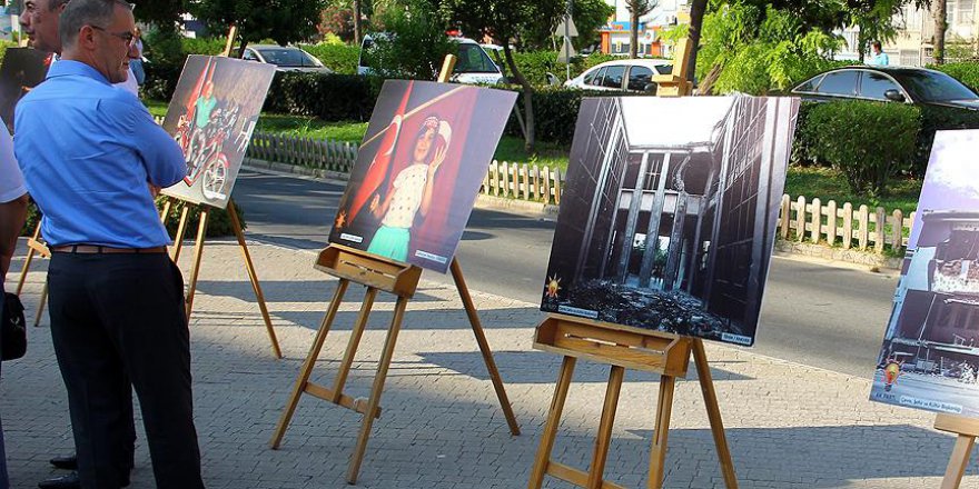 '15 Temmuz Milli İrade Fotoğraf Sergisi' Mersin'de açıldı