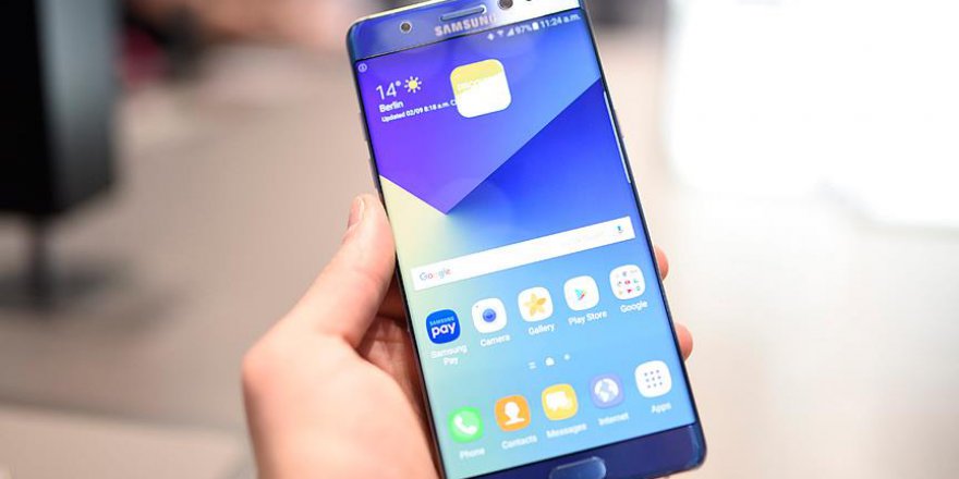 Samsung Note 7'leri geri çekiyor