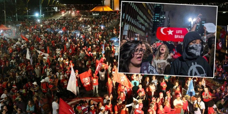 15 Temmuz'dan ilham alıp sokaklara döküldüler