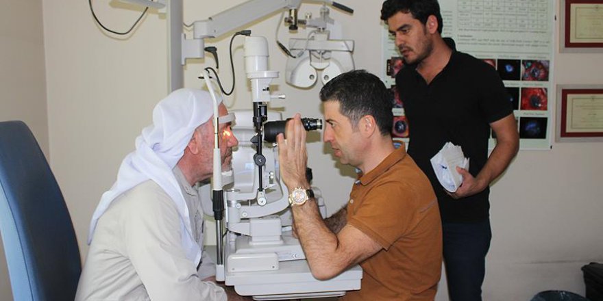 İHH'dan görme yetisini kaybeden Suriyelilere tedavi desteği