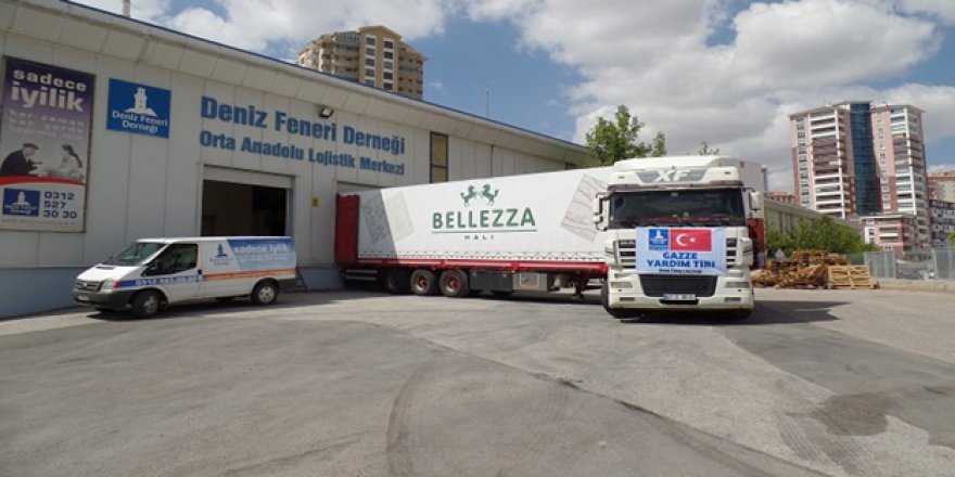 Deniz Feneri’nden Gazze için 1 tır dolusu insani yardım