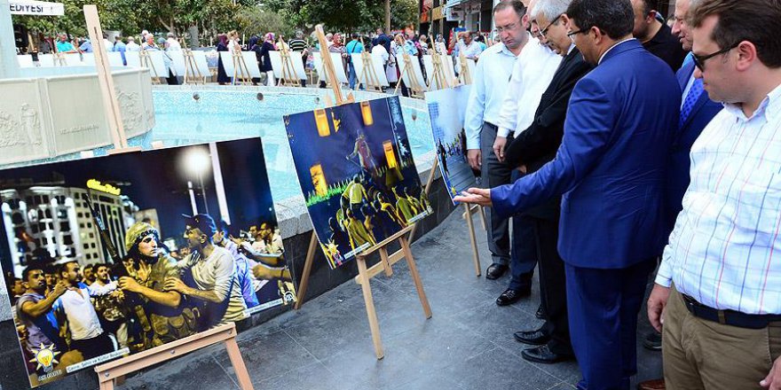 '15 Temmuz Milli İradenin Yükselişi' fotoğraf sergisi açıldı