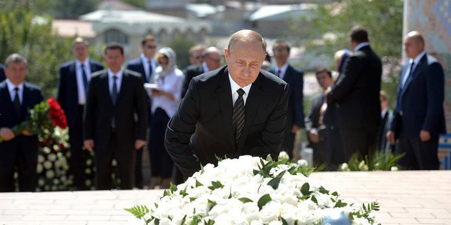 Putin, Kerimov'un mezarını ziyaret etti