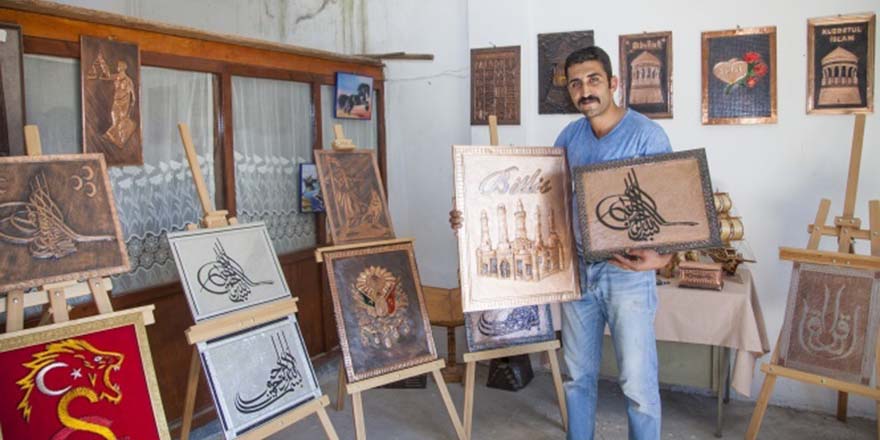 Merakla başladı sanatında ustalaştı