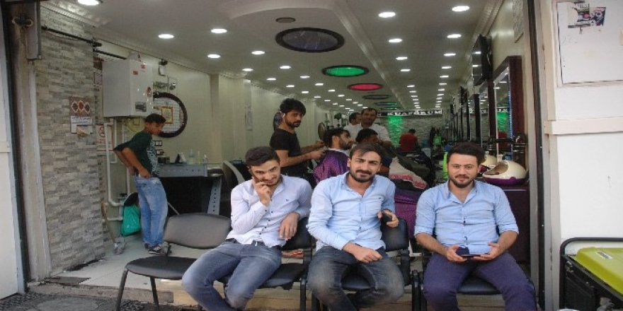 Kuaförlerin bayram mesaisi başladı