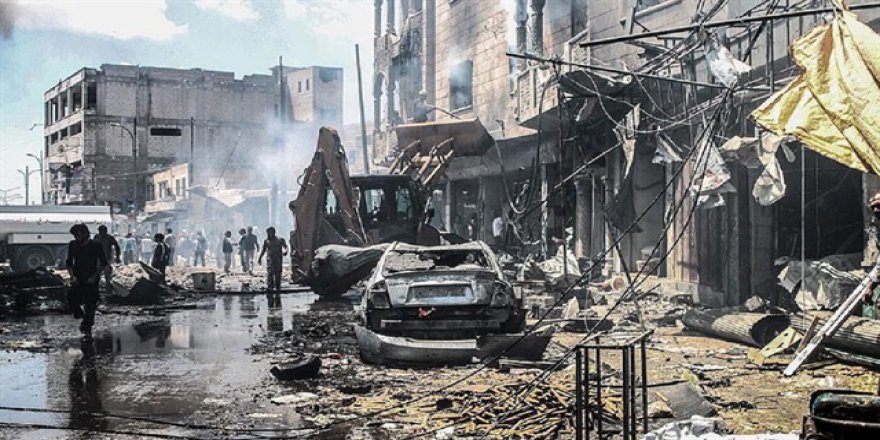 Esed ve Rusya saldırdı cuma namazı kılınamadı