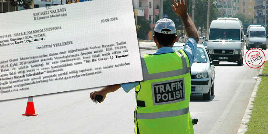 Bayram yolculuklarında radara yakalanan vatandaşa 15 Temmuz notu