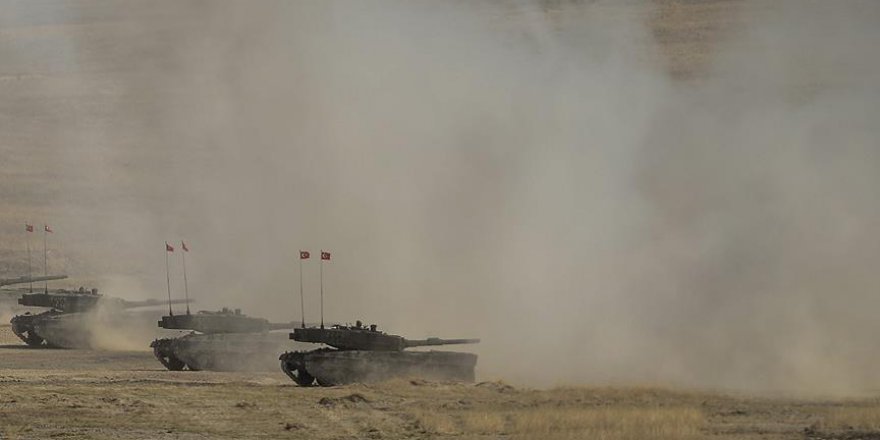 Fırat Kalkanı Harekatı kapsamında terörist hedefler vuruldu