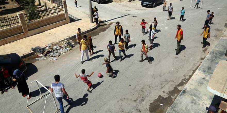 Cerabluslu çocuklara hayallerini hatırlattılar