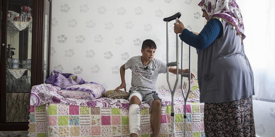 Terör mağduru çocuklar için okul eve taşınacak