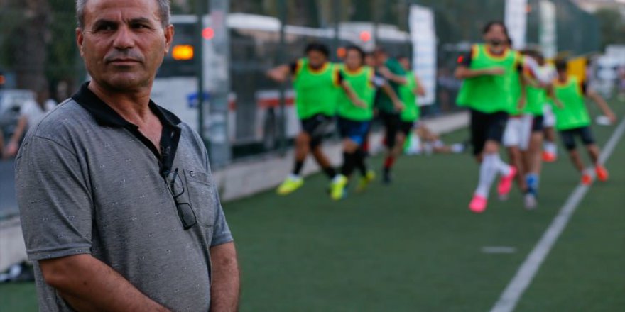 Suriyeli futbolcuların hayali Türkiye'deki takımlarda oynamak