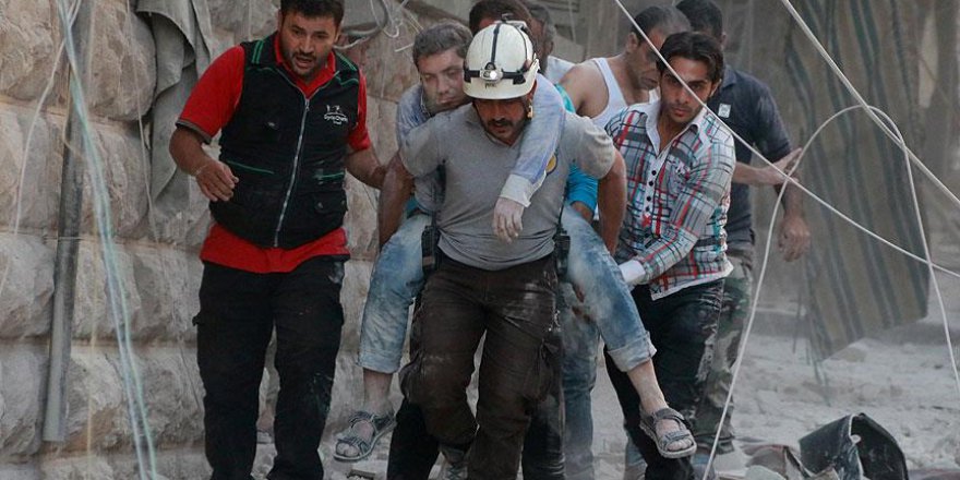 Esed güçleri Halep'te yerleşim yerini vurdu