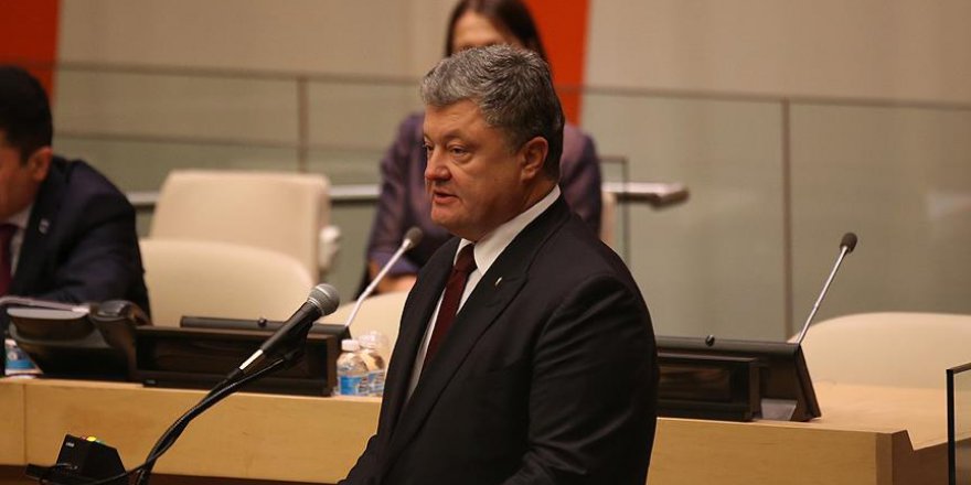 Poroşenko: Suriye’deki felaketin nedeni Rusya’nın rejimi desteklemesi