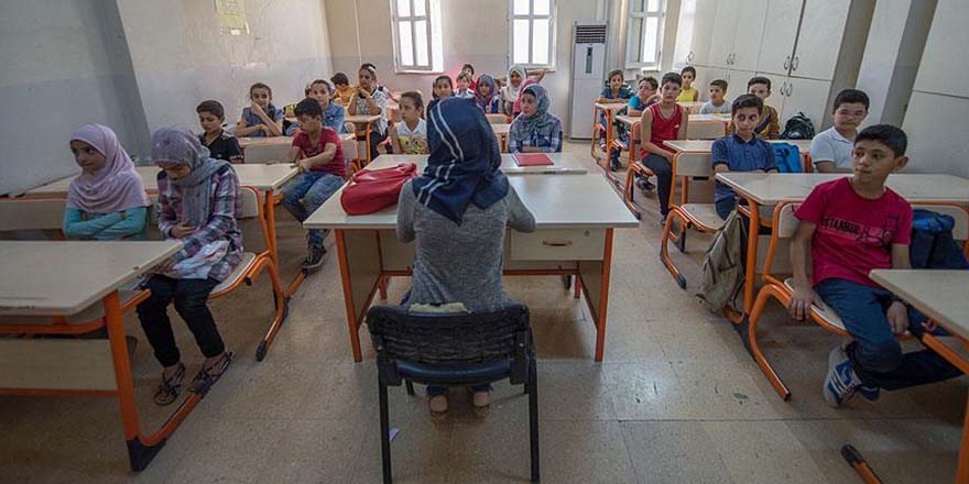 Suriyeli öğrencilerin okul heyecanı