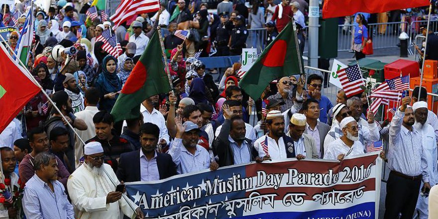 New York'ta Müslüman Günü Yürüyüşü düzenlendi